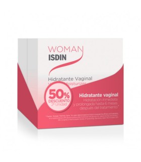 WOMAN ISDIN HIDRATANTE VAGINAL VG 6ML MONODOSIS DUPLO 40% 2UD