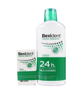 BEXIDENT FRESH BREATH COLUTORIO 500ML + SPRAY 15ML