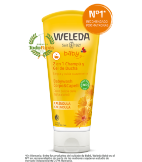 WELEDA CALENDULA CHAMPU Y GEL DE DUCHA 200 ML