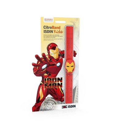 ISDIN ANTIMOSQUITOS KIDS PULSERA IRON MAN + 2 PASTILLAS DE RECARGA