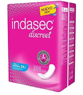 INDASEC DISCREET NORMAL 24 U