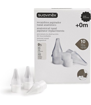 SUAVINEX RECAMBIOS ASPIRADOR NASAL 10 FILTROS