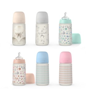 SUAVINEX BIBERON SILICONA CLASICO ANAT T1M 270ML