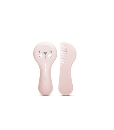 SUAVINEX CEPILLO Y PEINE ROSA
