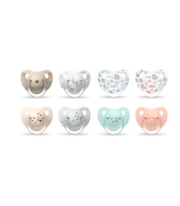 SUAVINEX CHUPETE SILICONA ANAT CLASICO  6-18M 2U