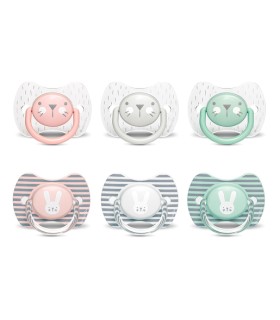 SUAVINEX CHUPETE SILICONA FISIO PREMIUM  6-18M