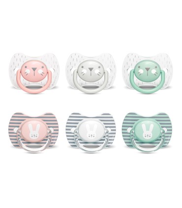 SUAVINEX CHUPETE SILICONA FISIO PREMIUM  6-18M