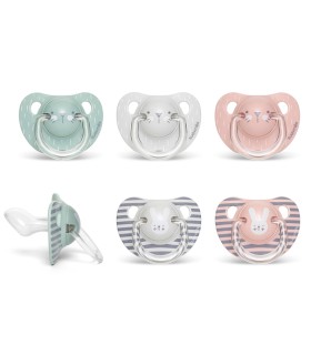 SUAVINEX CHUPETE SILICONA ANAT PREMIUM 6-18M 1U ( NO REPONER)
