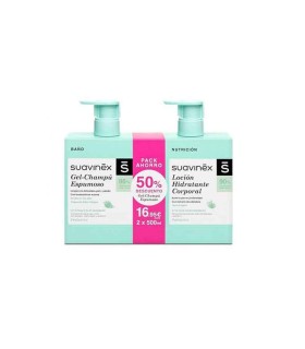 SUAVINEX GEL ESPUMOSO 500ML X 2 DUPLO