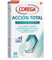 COREGA ACCION TOTAL LIMPIADOR LIMPIEZA PROTESIS 30 TABLETAS