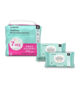 SUAVINEX TOALLITAS PACK AHORRO 216U