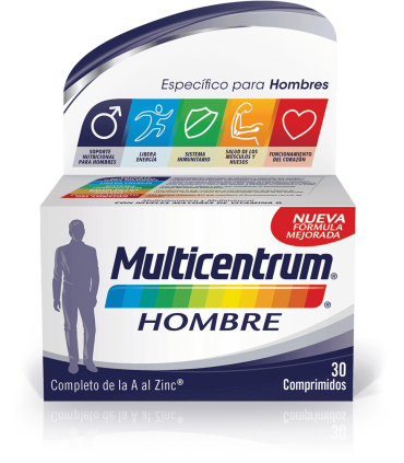 MULTICENTRUM HOMBRE 30 COMPRIMIDOS