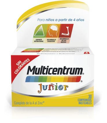 MULTICENTRUM JUNIOR 30 COMPRIMIDOS