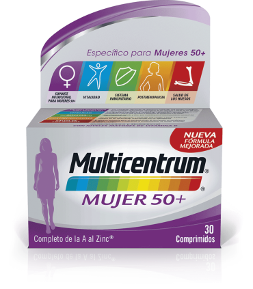 MULTICENTRUM MUJER +50 30 COMPRIMIDOS