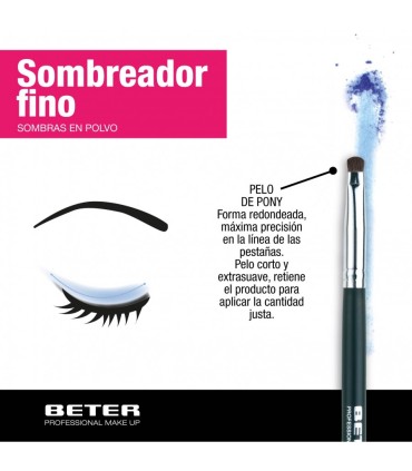 BETER PINCEL SOMBREADOR FINO PELO DE PONY 16 CM