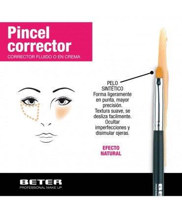 BETER PINCEL CORRECTOR PELO SINTETICO