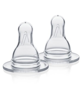 MEDELA TETINA FLUJO MEDIO TALLA M 2U