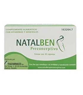 NATALBEN PRECONCEPTIVO 30 CA