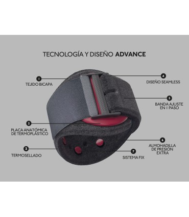 FARMALASTIC ADVANCE BRAZALETE EPICONDILITIS TALLA UNICA