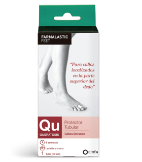 FARMALASTIC FEET QU PROTECTOR TUBULAR CALLOS DEDO TALLA PEQUEÑA
