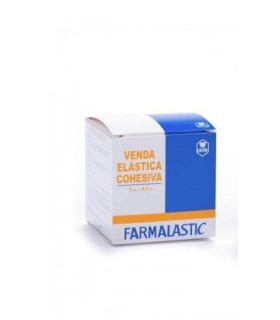 FARMALASTIC VENDA COHESIVA 5 X 4,5 BLANCA