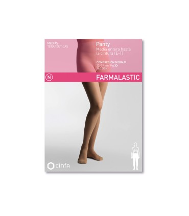 FARMALASTIC PANTY COMPRESION NORMAL BEIGE TALLA GRANDE
