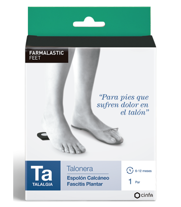 FARMALASTIC TALONERA ESPOLÓN CALCÁNEO- FASCITIS PLANTAR T. G