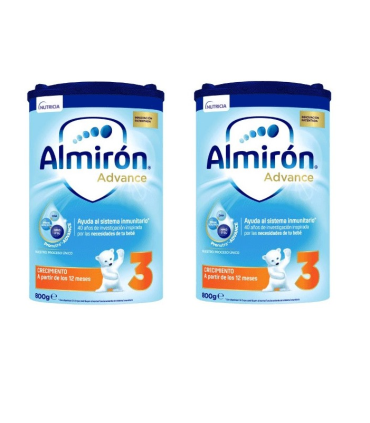 ALMIRON ADVANCE+ PRONUTRA 3 POLVO 800 G PACK AHORRO 50%