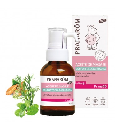 PRANAROM PRANABB ACEITE DE MASAJE CONFORT BARRIGUITA BIO 30ML