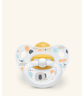 NUK CHUPETE LATEX HAPPY KIDS  6-18M 2U