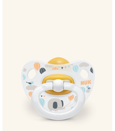 NUK CHUPETE LATEX HAPPY KIDS  6-18M 2U