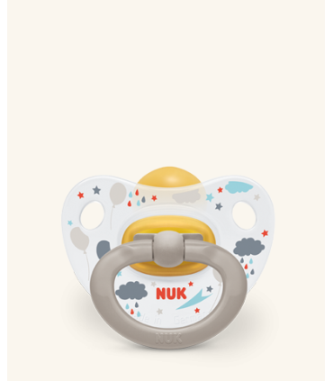 NUK CHUPETE LATEX HAPPY KIDS  6-18M 2U