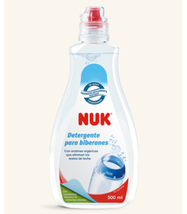 NUK DETERGENTE TETINAS Y BIBERON 500 ML