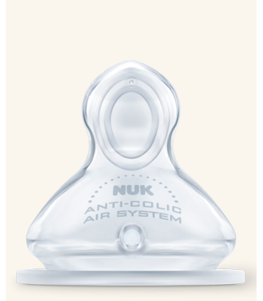 NUK TETINA SILICONA ANTICOLICO 6-18M XL 2U