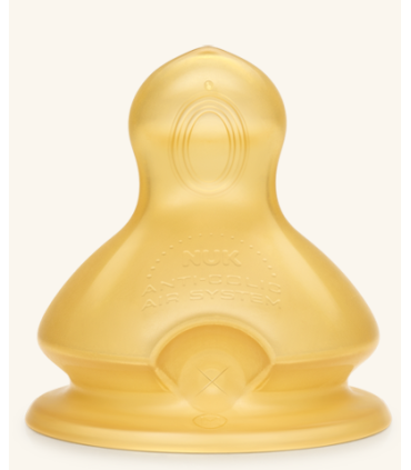 NUK TETINA LATEX ANTICOLICO 0-6M  M 2U