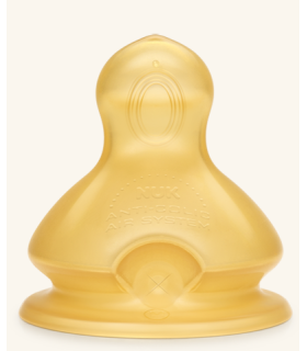 NUK TETINA LATEX ANTICOLICO 6M M 2U