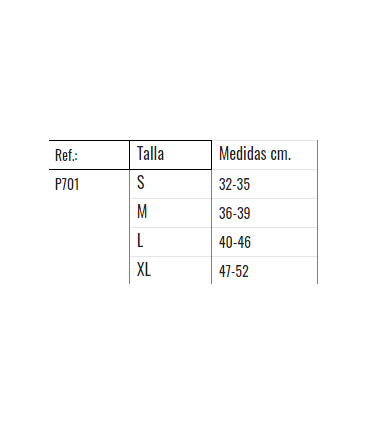 PRIM AQTIVO SPORT RODILLERA P701 ELASTICA CON ALMOHADILLA TALLA M