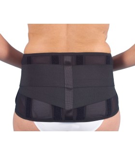 PRIM FAJA LUMBOSACRA SEMIRRIGIDA PRIMSPINE LABORAL PRS625NM TALLA M COLOR NEGRO