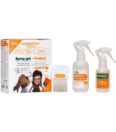 NEOSITRIN SPRAY GEL 60ML +CHAMPU 100ML +LIENDRERA PACK
