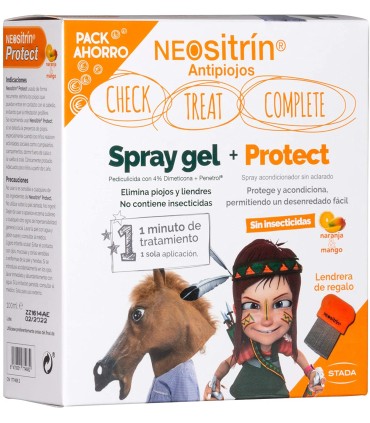 NEOSITRIN SPRAY GEL 60ML +CHAMPU 100ML +LIENDRERA PACK