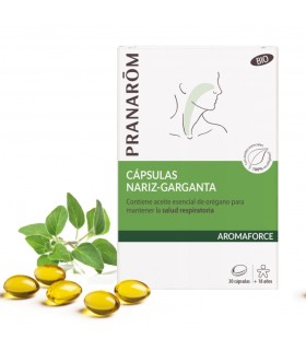 AROMAFORCE CAPSULAS NARIZ GARGANTA 30CAPS