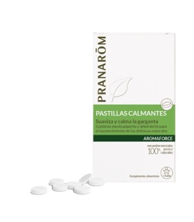 AROMAFORCE PASTILLAS GARGANTA 21 UNIDS (SUAVIZAN Y CALMAN)