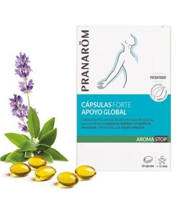 PRANAROM AROMASTOP FORTE APOYO GLOBAL 30CAPS