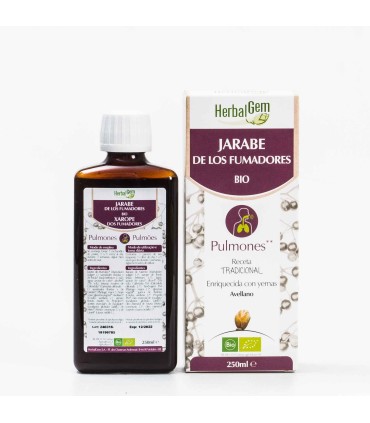 HERBALGEM JARABE DE LOS FUMADORES BIO 250ML