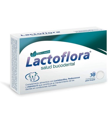 LACTOFLORA SALUD BUCODENTAL PARA CHUPAR 30COMP