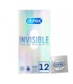 DUREX INVISIBLE EXTRA SENSITIVO 12 PRESERVATIVOS