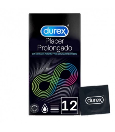 DUREX PLACER PROLONGADO 12 PRESERVATIVOS