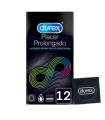 DUREX PLACER PROLONGADO 12 PRESERVATIVOS