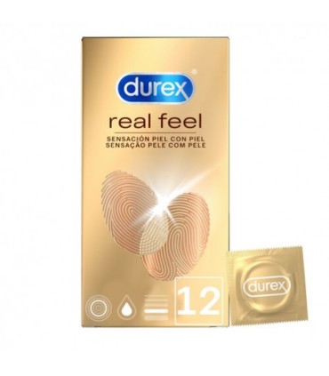 DUREX REAL FEEL SIN LATEX 12 PRESERVATIVOS