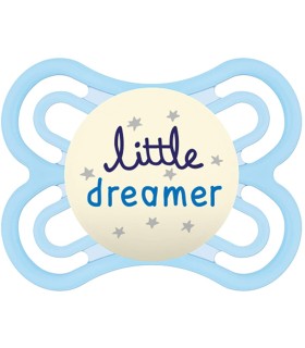 MAM CHUPETE SIL PERFECT NIGHT  0M AZUL PACK DOBLE